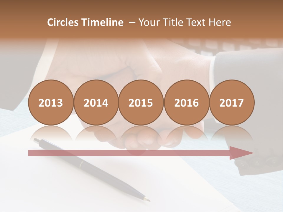 Greeting Human Male PowerPoint Template