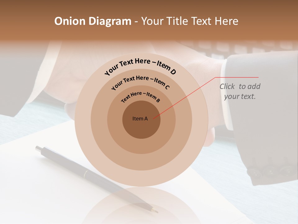 Greeting Human Male PowerPoint Template
