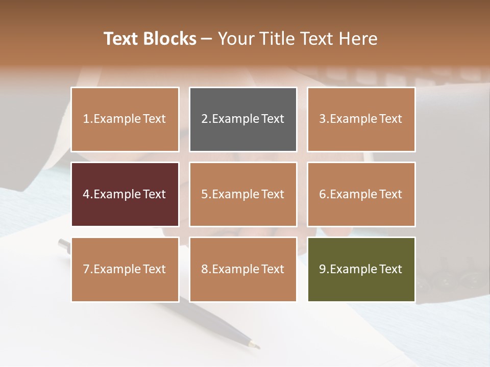 Greeting Human Male PowerPoint Template