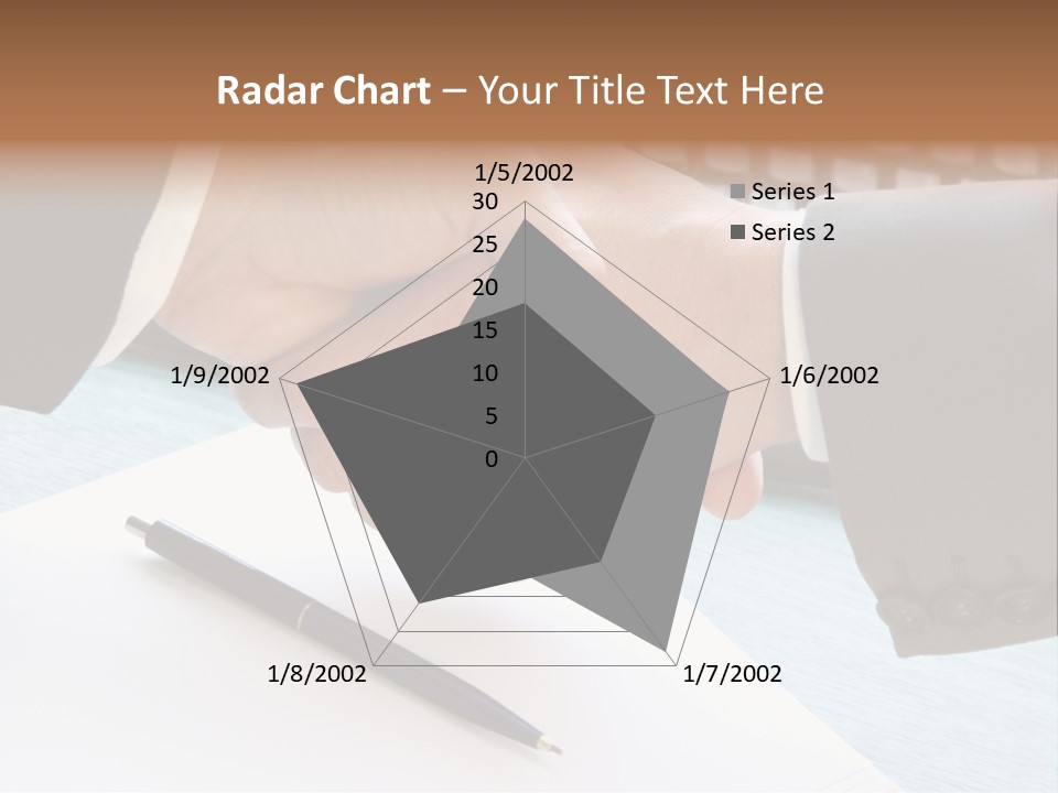 Greeting Human Male PowerPoint Template