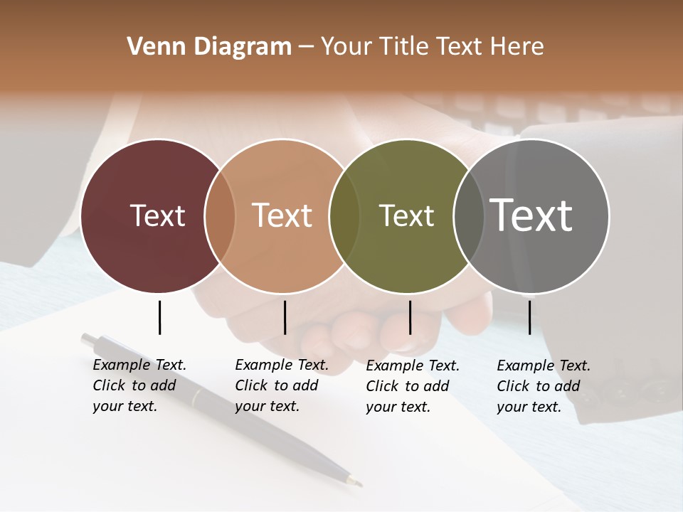 Greeting Human Male PowerPoint Template