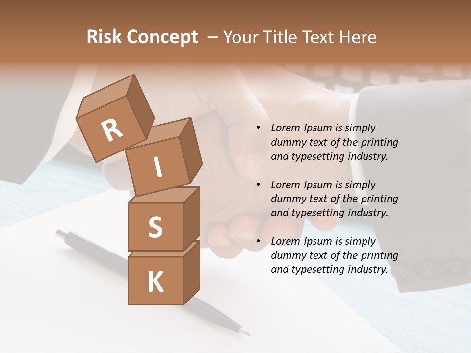 Greeting Human Male PowerPoint Template