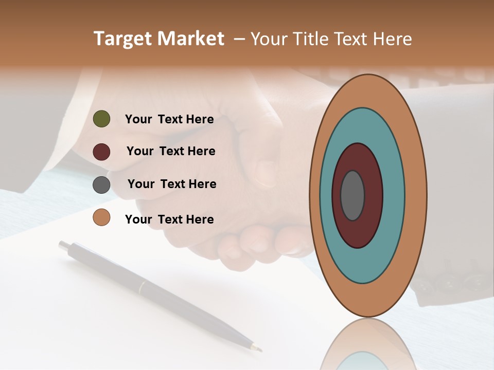 Greeting Human Male PowerPoint Template