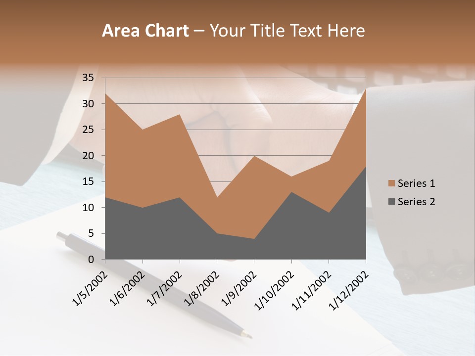 Greeting Human Male PowerPoint Template