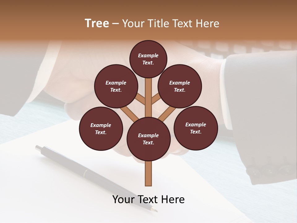 Greeting Human Male PowerPoint Template