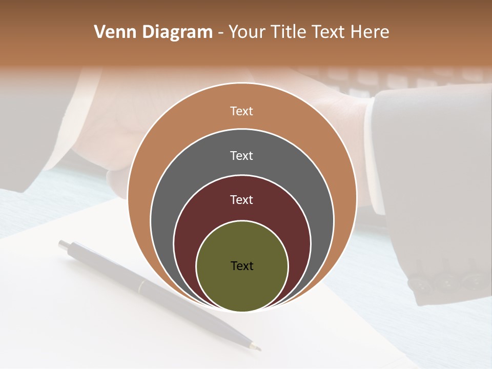 Greeting Human Male PowerPoint Template