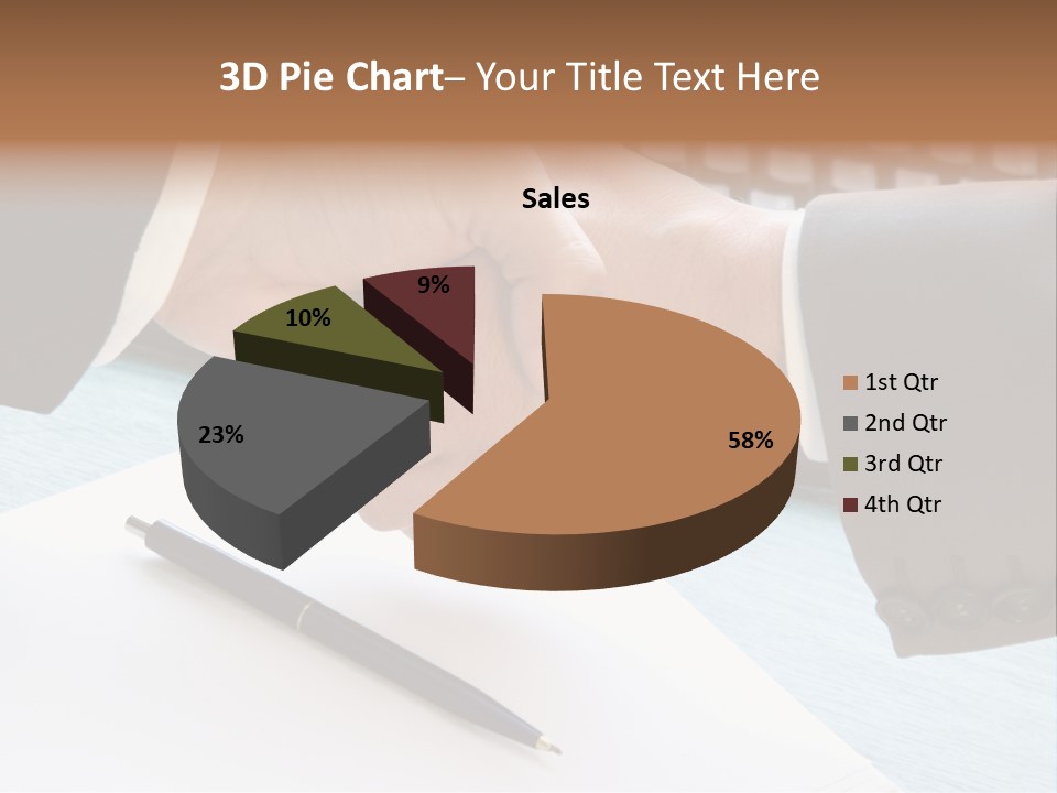 Greeting Human Male PowerPoint Template