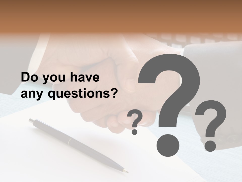 Greeting Human Male PowerPoint Template