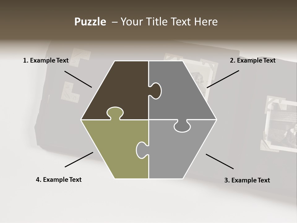 Photo Female Antique PowerPoint Template