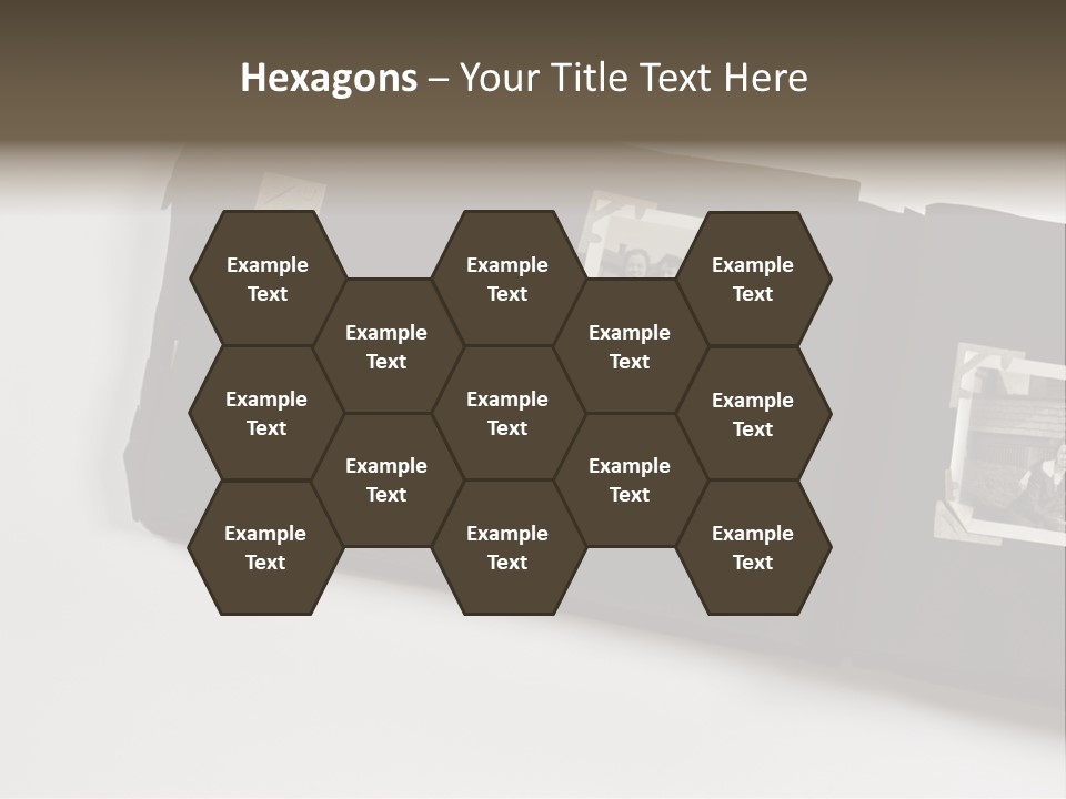 Photo Female Antique PowerPoint Template