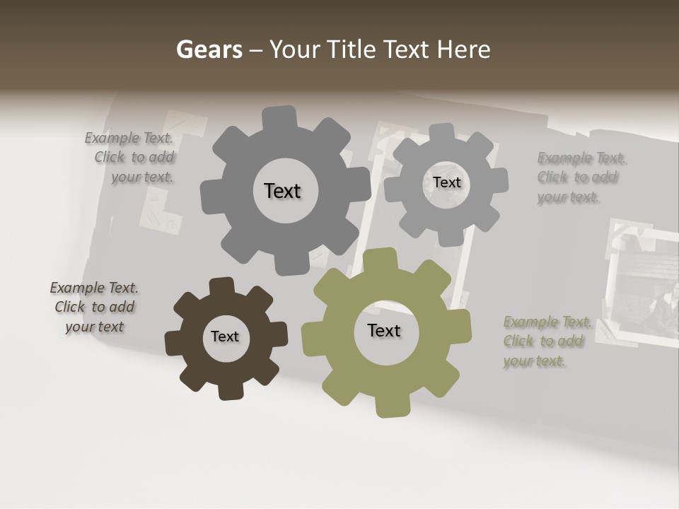 Photo Female Antique PowerPoint Template
