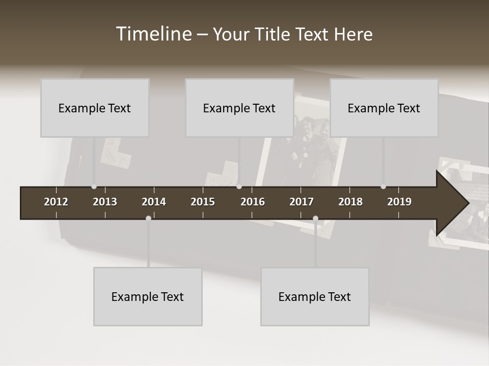 Photo Female Antique PowerPoint Template
