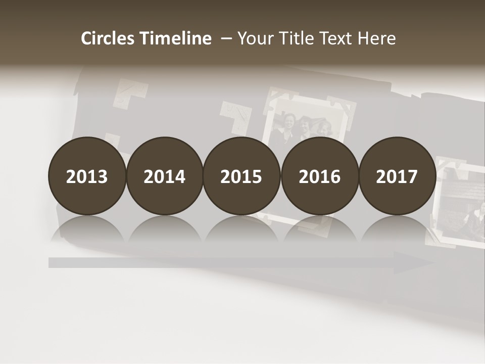 Photo Female Antique PowerPoint Template