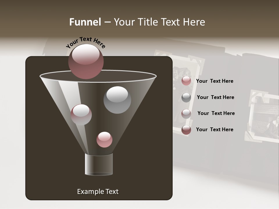 Photo Female Antique PowerPoint Template