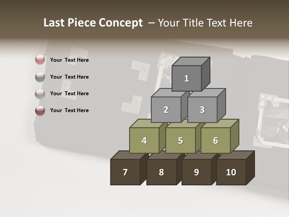 Photo Female Antique PowerPoint Template