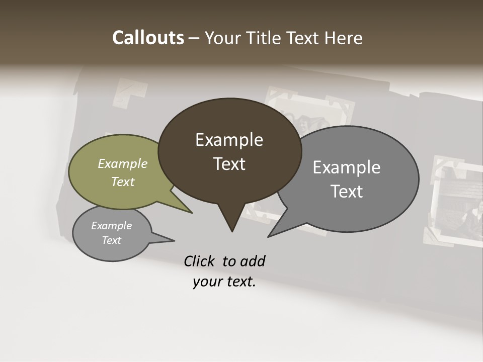 Photo Female Antique PowerPoint Template
