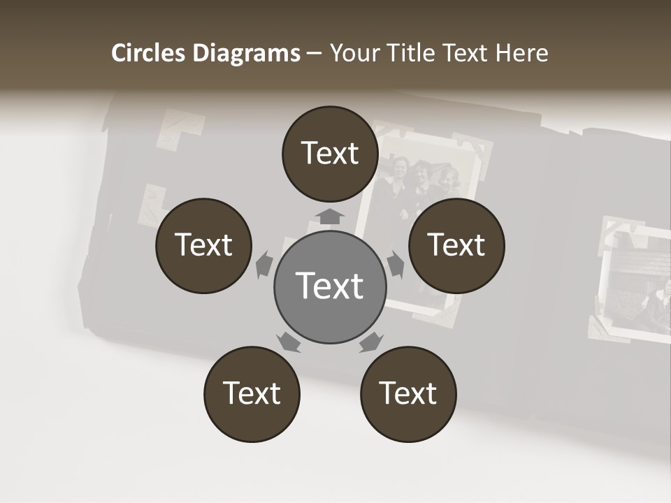 Photo Female Antique PowerPoint Template