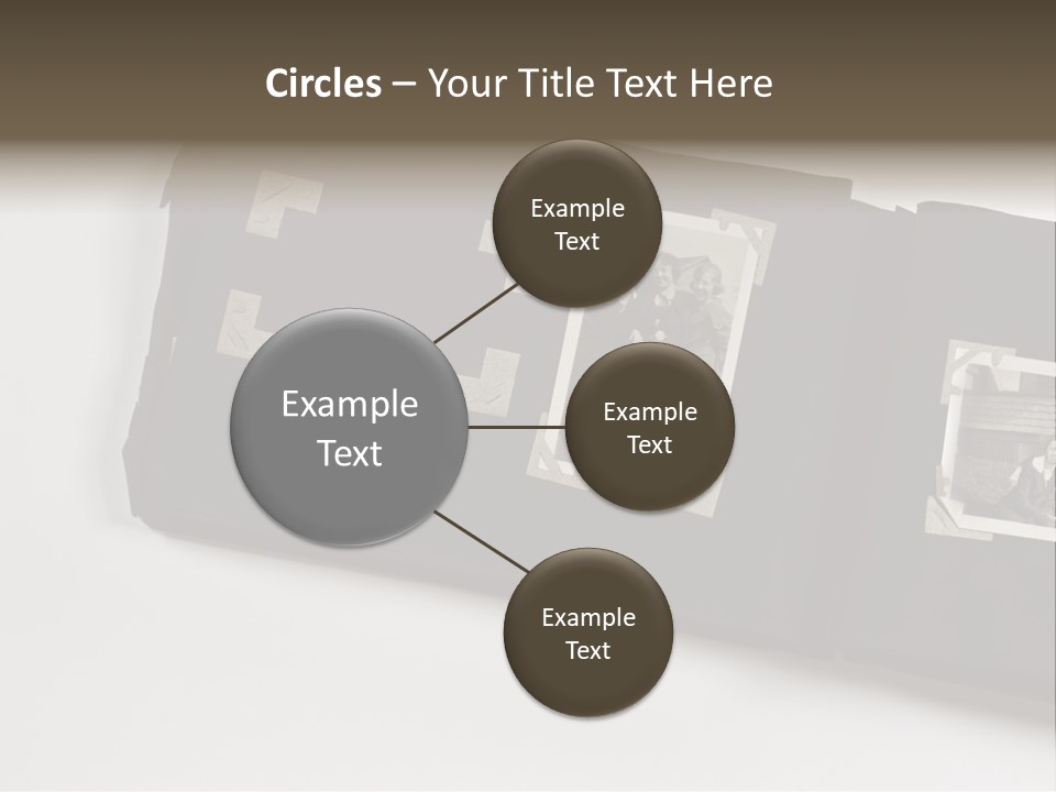Photo Female Antique PowerPoint Template