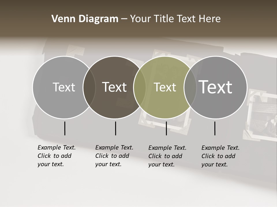 Photo Female Antique PowerPoint Template