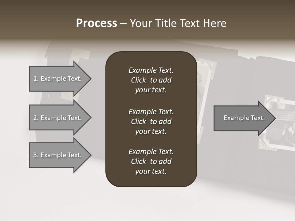 Photo Female Antique PowerPoint Template