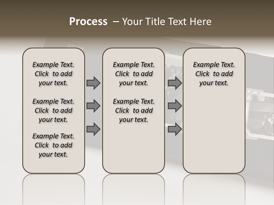 Photo Female Antique PowerPoint Template