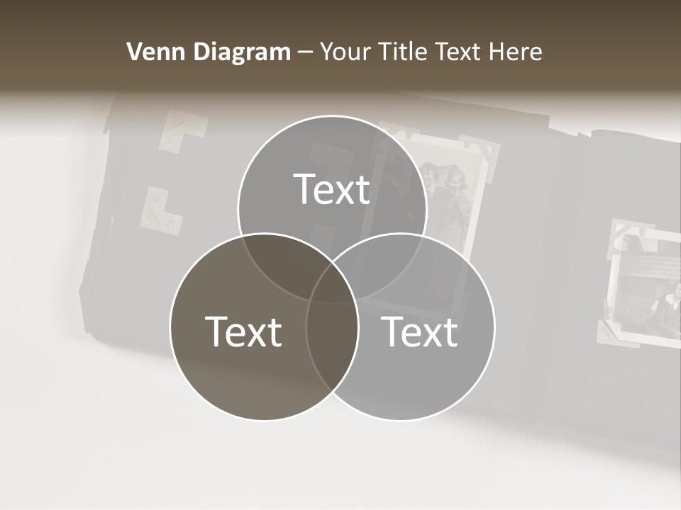 Photo Female Antique PowerPoint Template