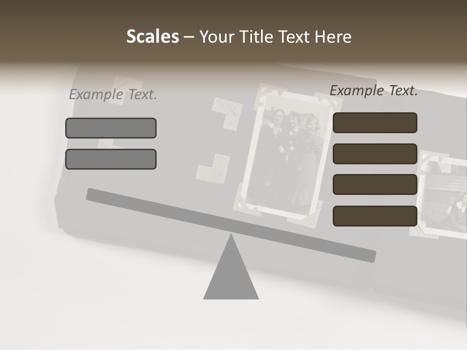 Photo Female Antique PowerPoint Template