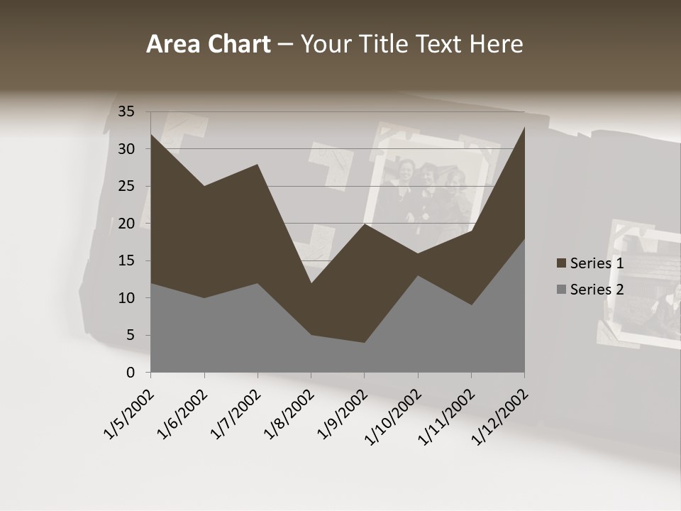 Photo Female Antique PowerPoint Template