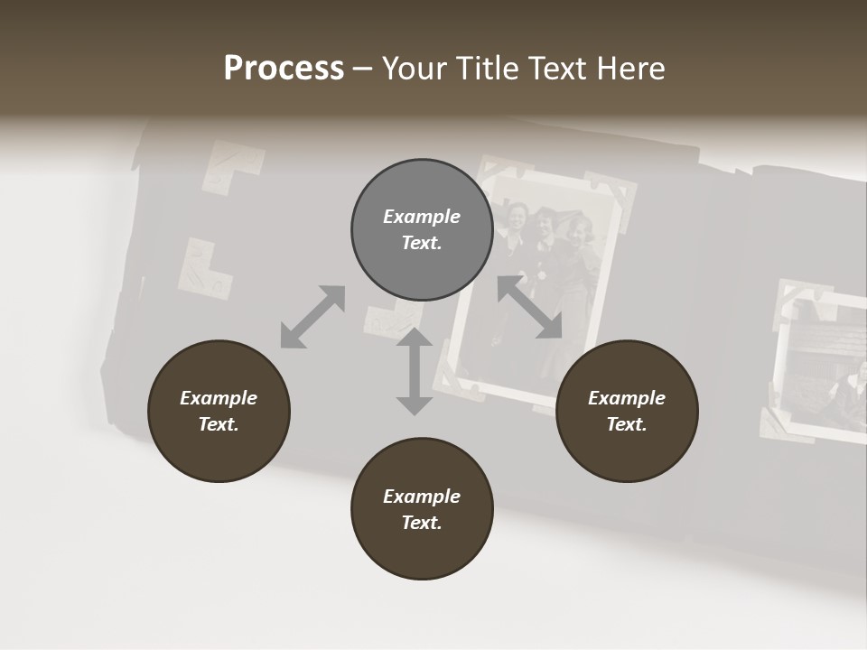 Photo Female Antique PowerPoint Template