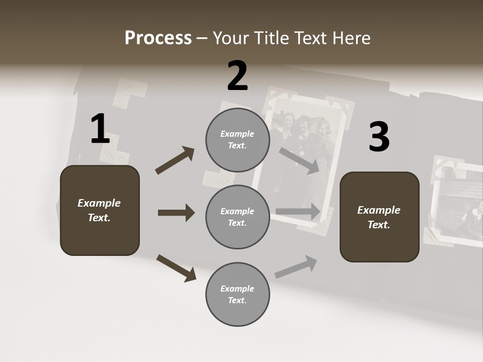 Photo Female Antique PowerPoint Template