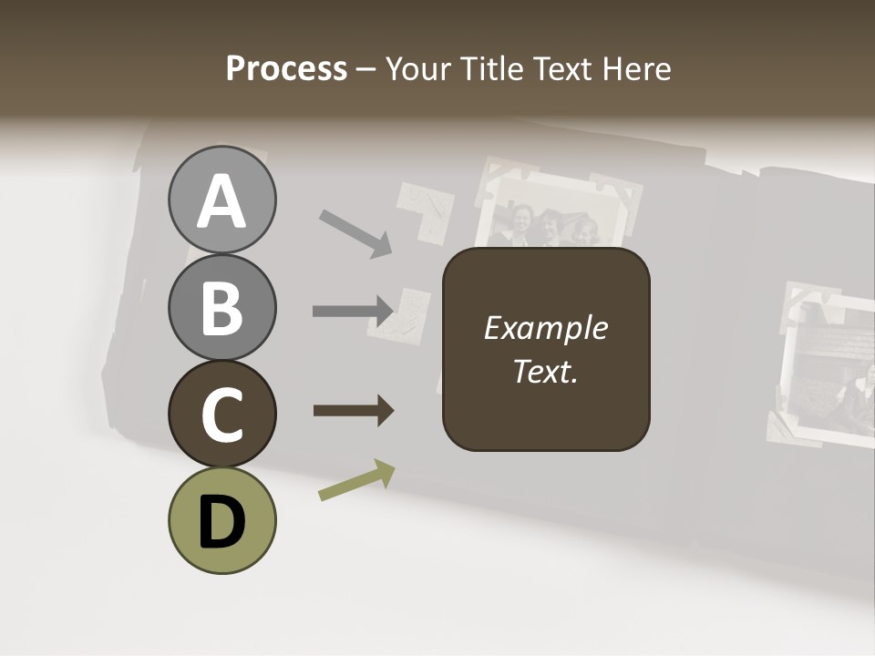 Photo Female Antique PowerPoint Template