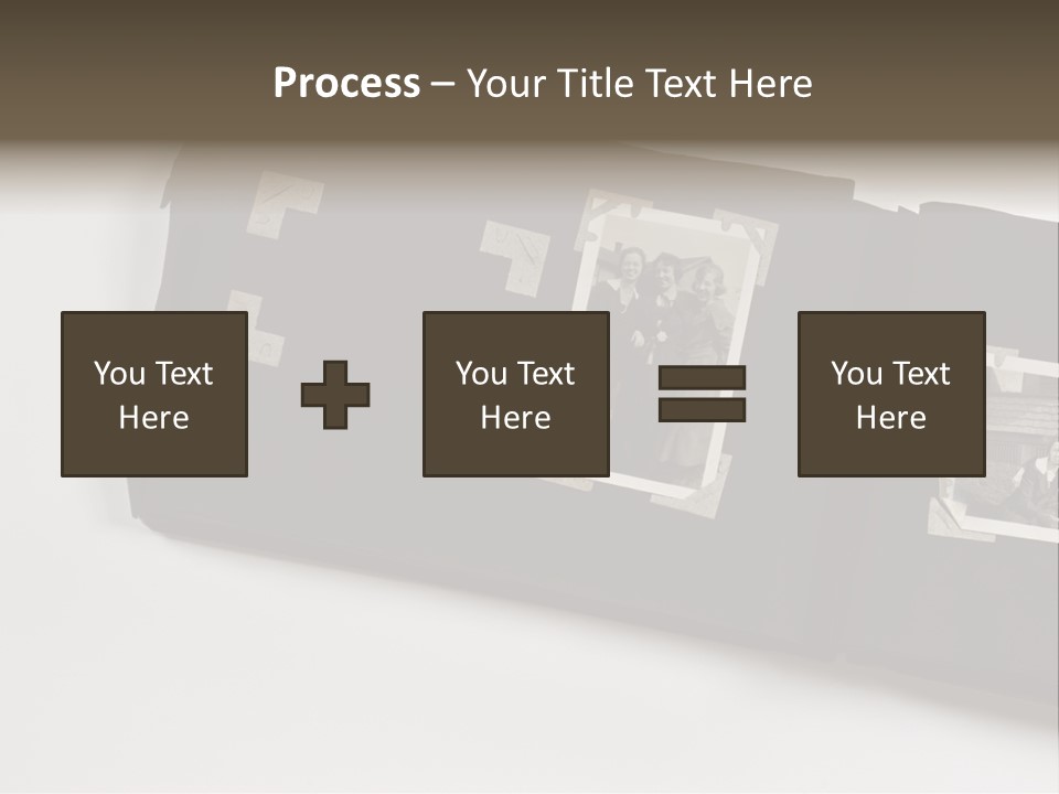 Photo Female Antique PowerPoint Template