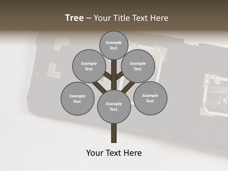 Photo Female Antique PowerPoint Template
