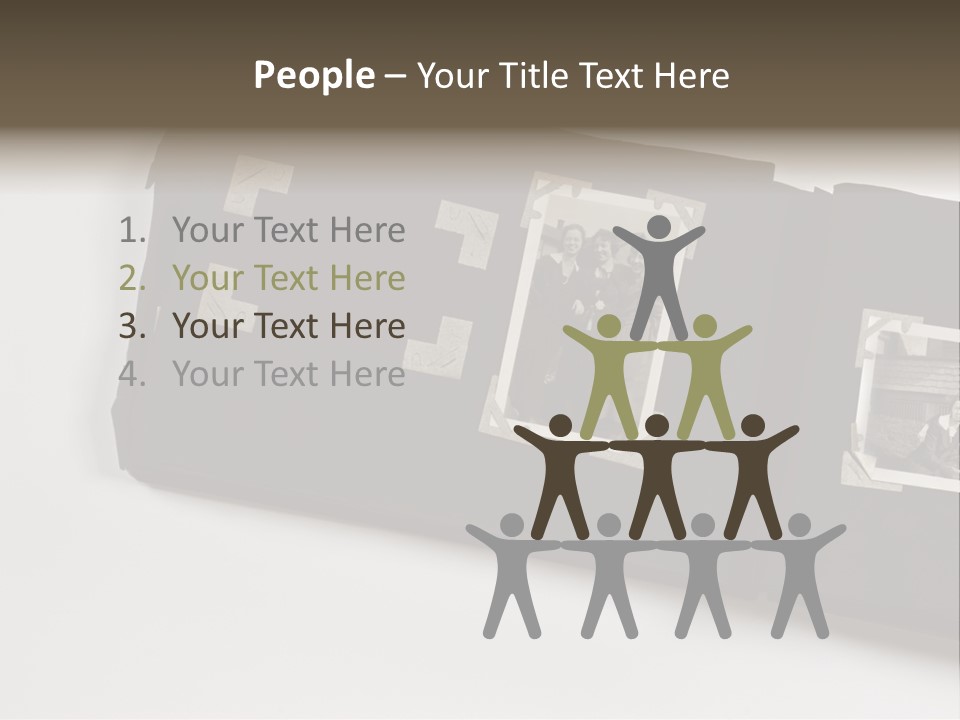 Photo Female Antique PowerPoint Template