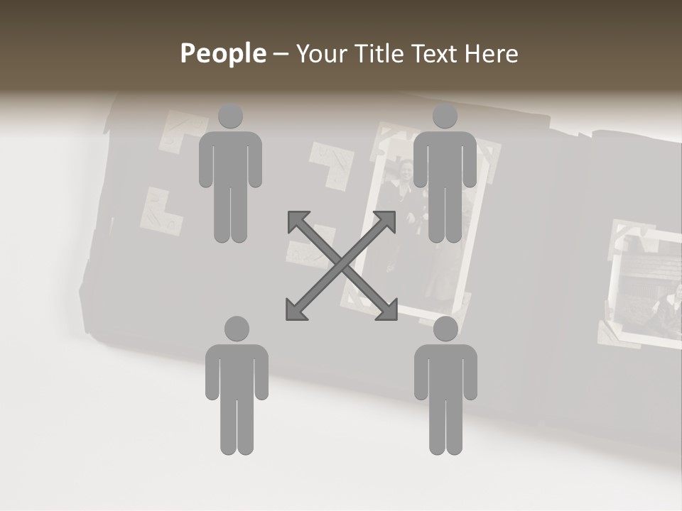 Photo Female Antique PowerPoint Template