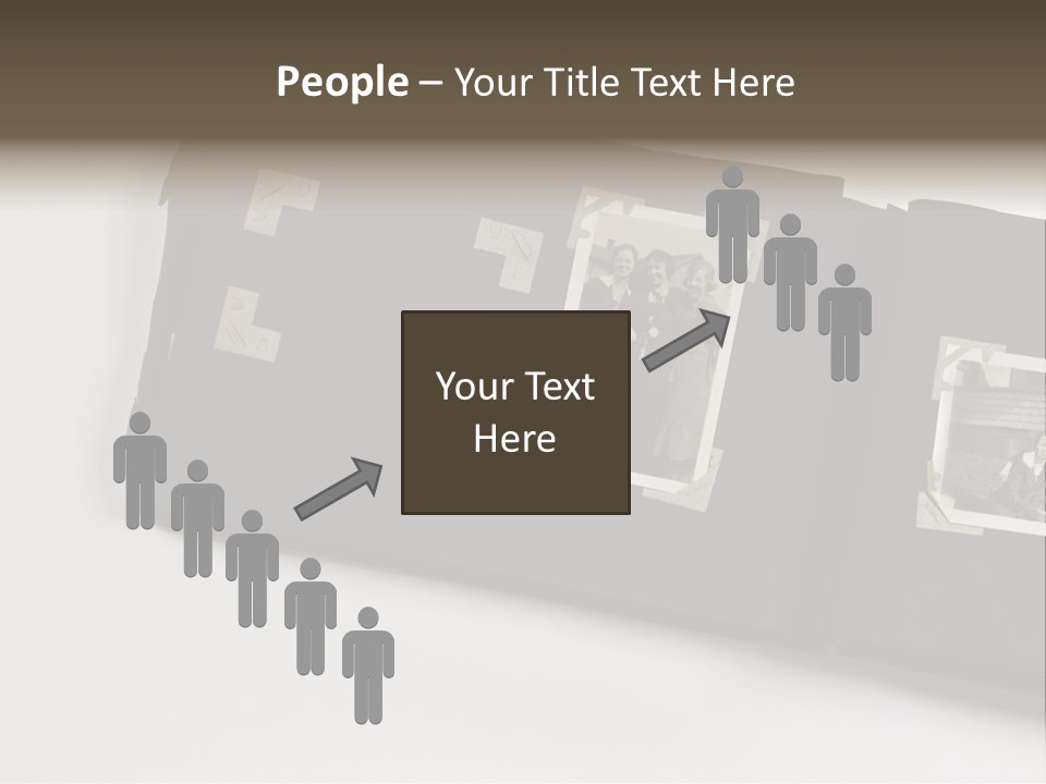 Photo Female Antique PowerPoint Template