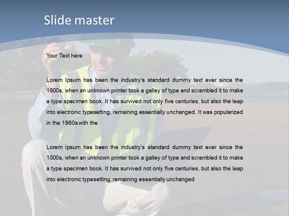 Seek Mouth Concept PowerPoint Template