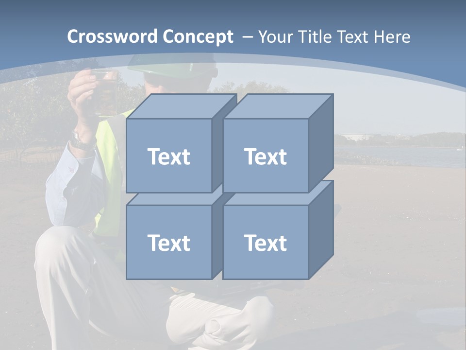 Seek Mouth Concept PowerPoint Template