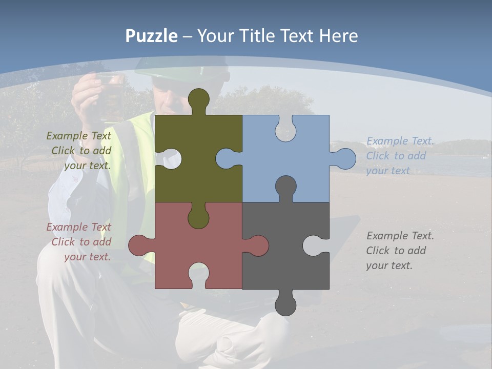 Seek Mouth Concept PowerPoint Template