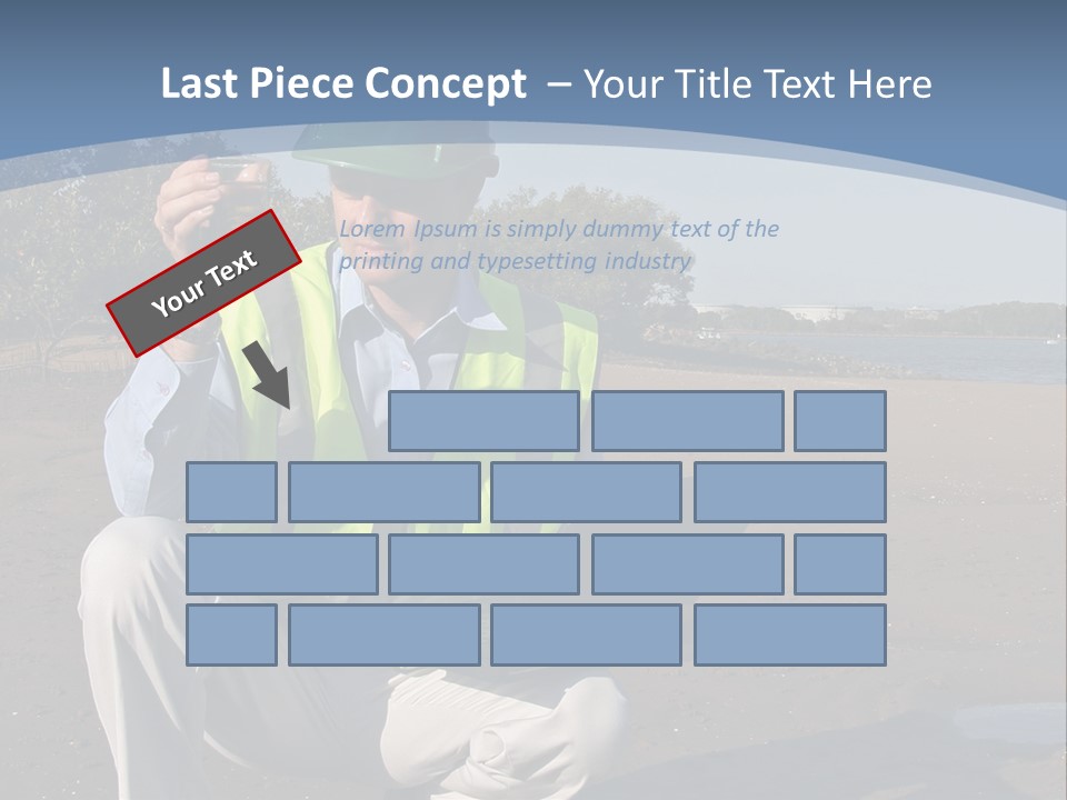Seek Mouth Concept PowerPoint Template