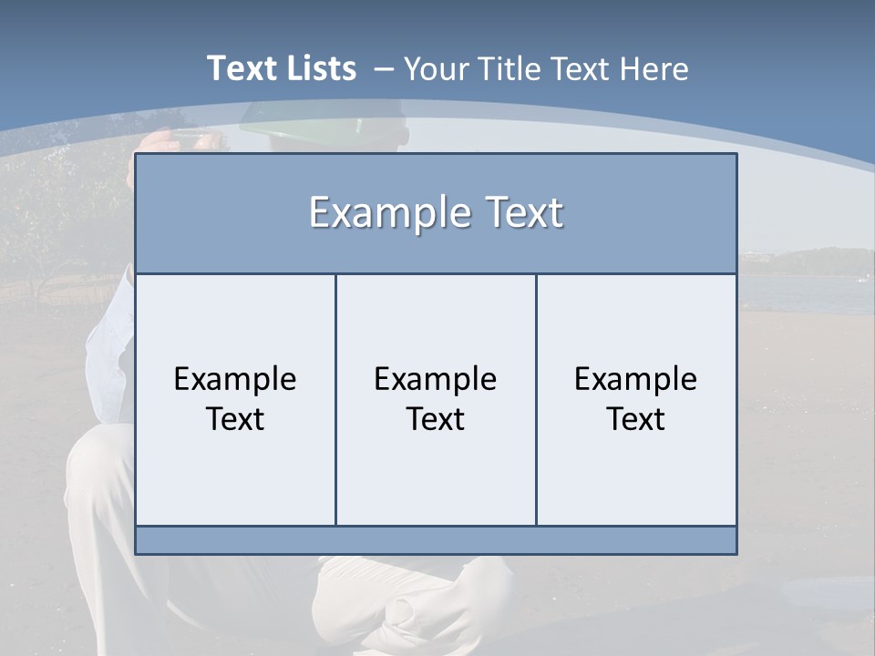 Seek Mouth Concept PowerPoint Template