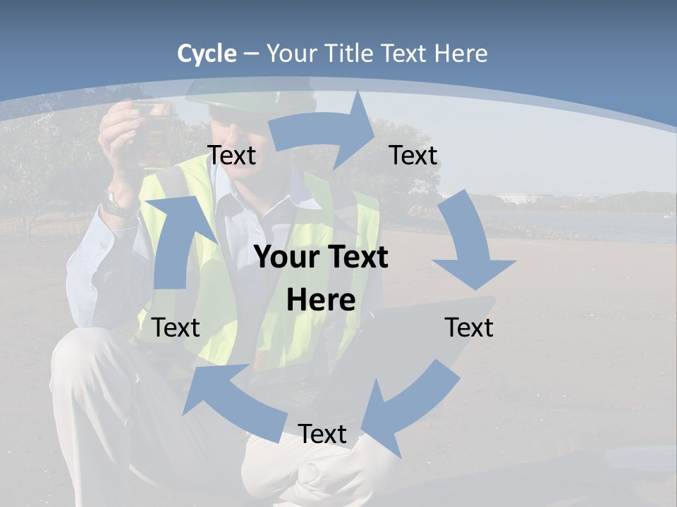 Seek Mouth Concept PowerPoint Template