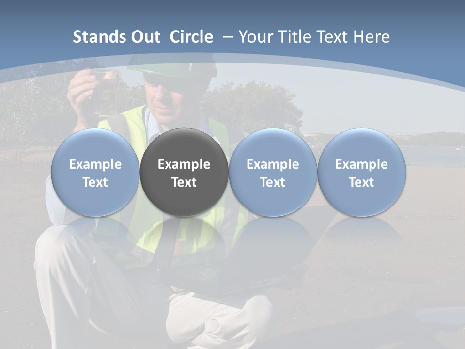 Seek Mouth Concept PowerPoint Template