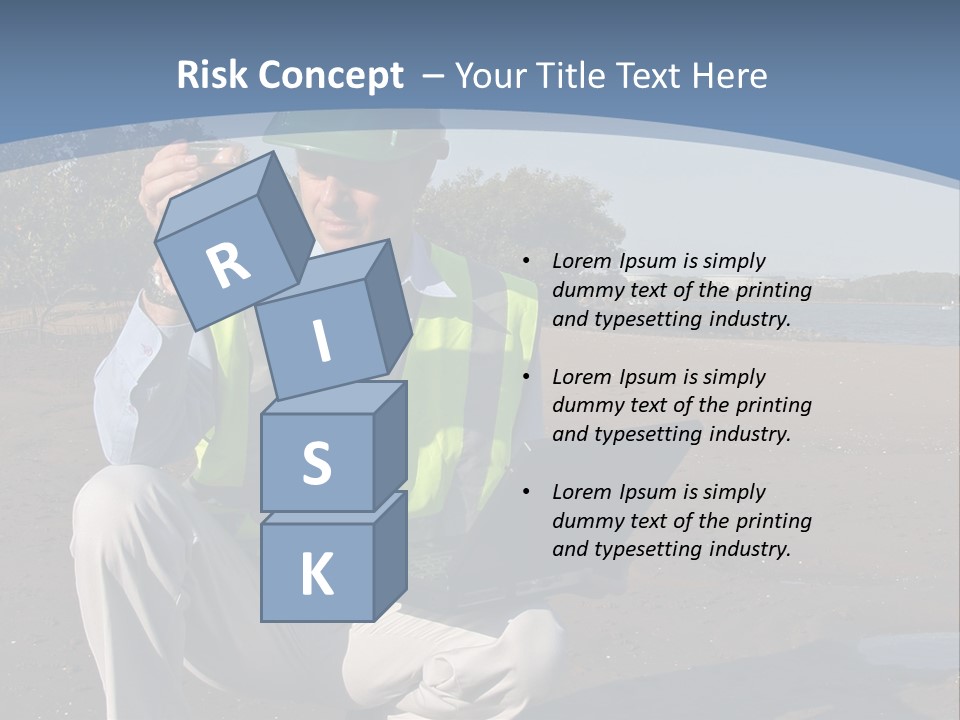 Seek Mouth Concept PowerPoint Template