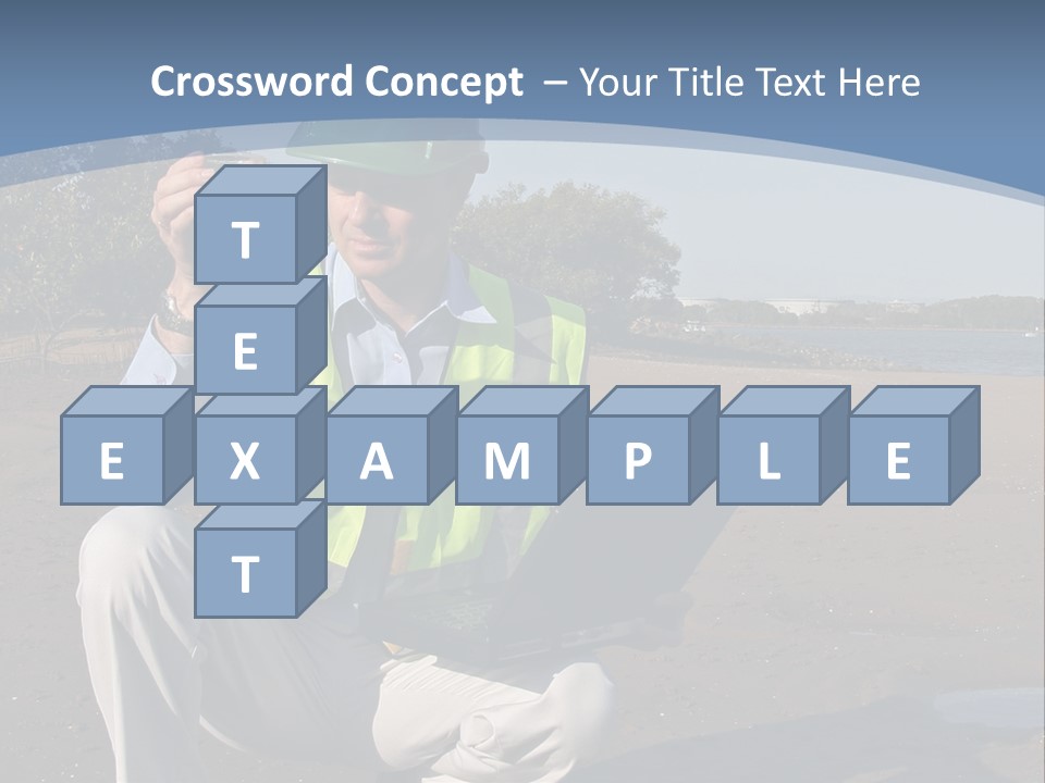 Seek Mouth Concept PowerPoint Template
