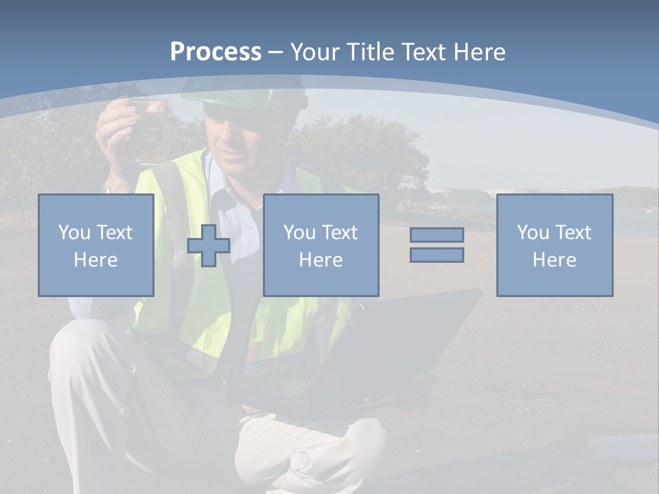 Seek Mouth Concept PowerPoint Template