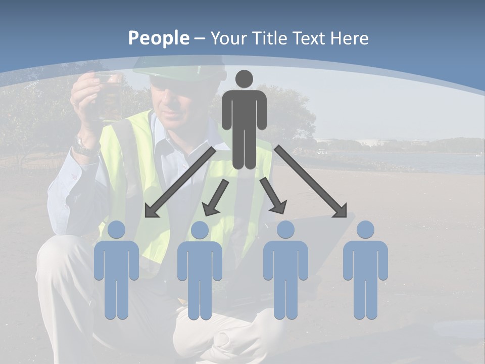 Seek Mouth Concept PowerPoint Template