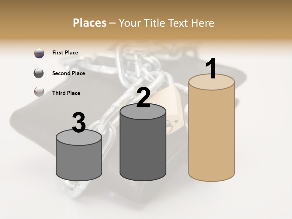 York Pine Buildings PowerPoint Template