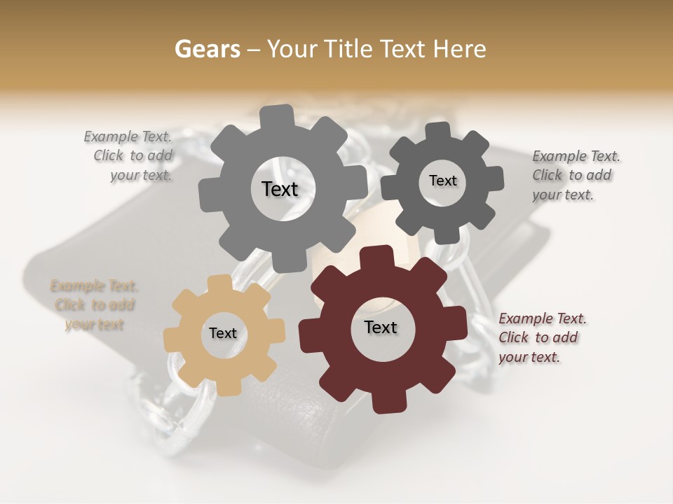 York Pine Buildings PowerPoint Template