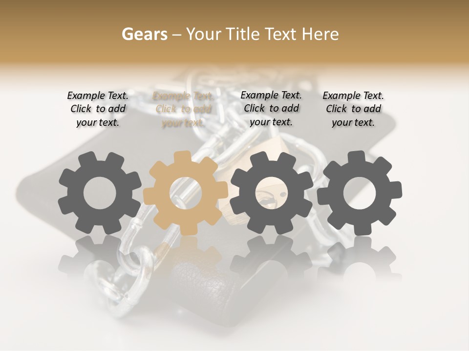 York Pine Buildings PowerPoint Template